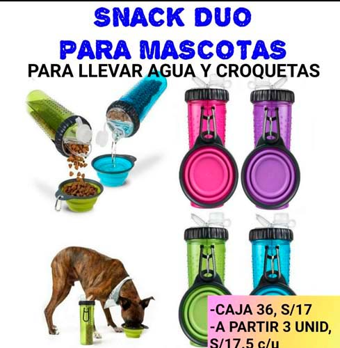 SNACK DUO MASCOTAS
