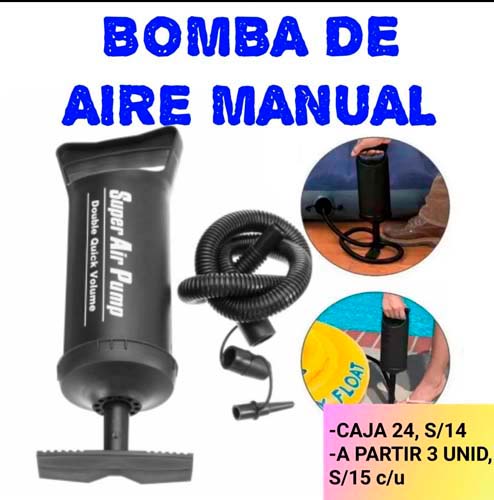 BOMBA DE AIRE MANUAL