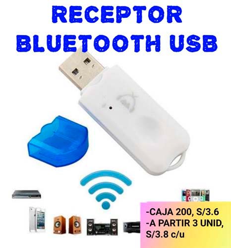 RECEPTOR BLUETOOTH USB