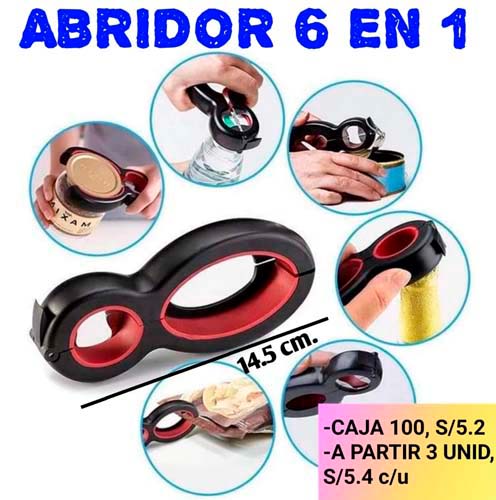 ABRIDOR 6 EN 1