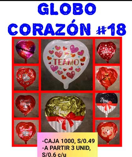 GLOBO CORAZÓN #18