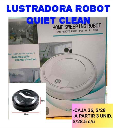 LUSTRADORA ROBOT QUIET CLEAN