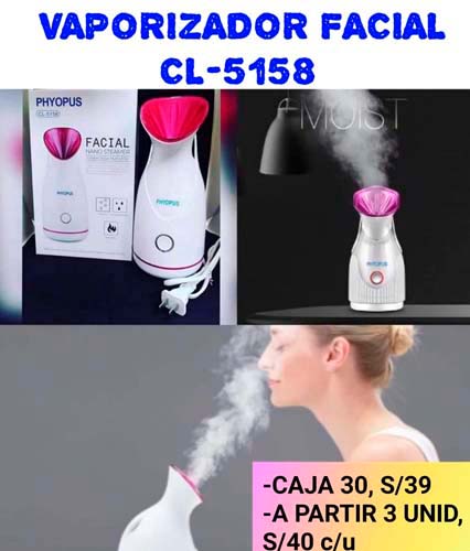 VAPORIZADOR FACIAL CL-5158