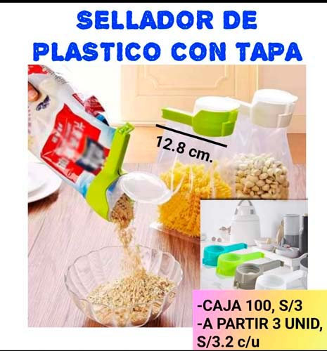 SELLADOR PLASTICO CON TAPA