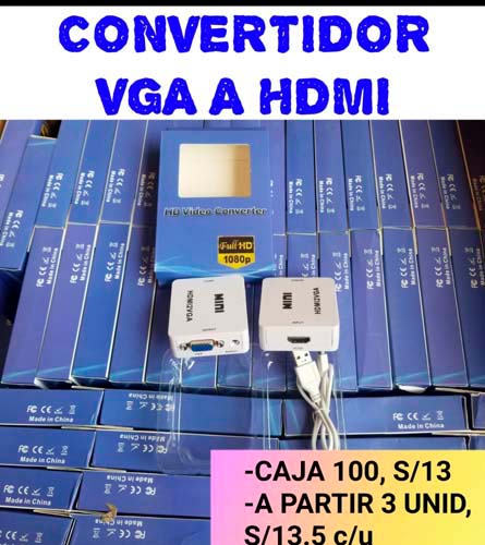 CONVERTIDOR VGA-HDMI