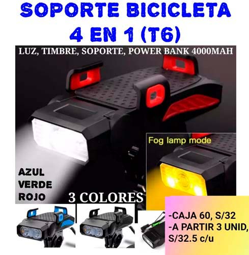 SOPORTE BICICLETA 4 EN 1