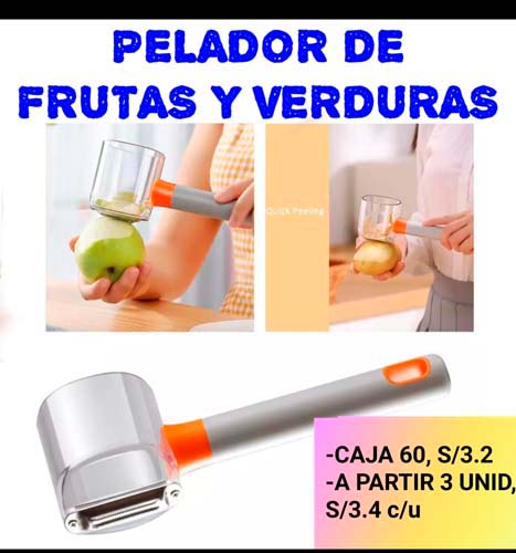 PELADOR DE FRUTAS Y VERDURAS
