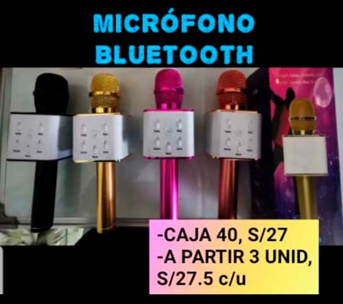 MICROFONO BLUETOOTH Q9