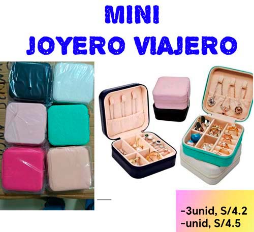 MINI JOYERO VIAJERO