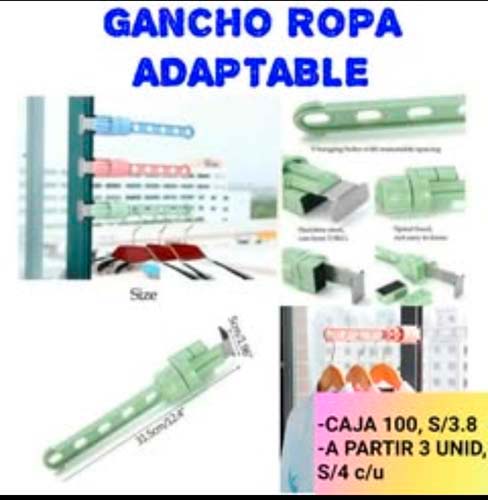 GANCHO ROPA ADAPTABLE