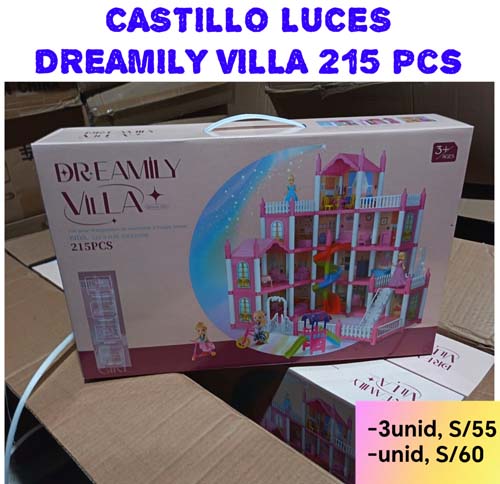 CASTILLO LUCES DREAMILY VILLA 215 PCS