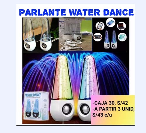 PARLANTE PC WATER DANCE