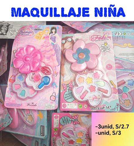 MAQUILLAJE NIÑA