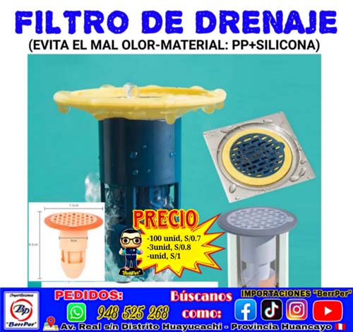 FILTRO DRENAJE
