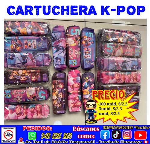 CARTUCHERA K-POP
