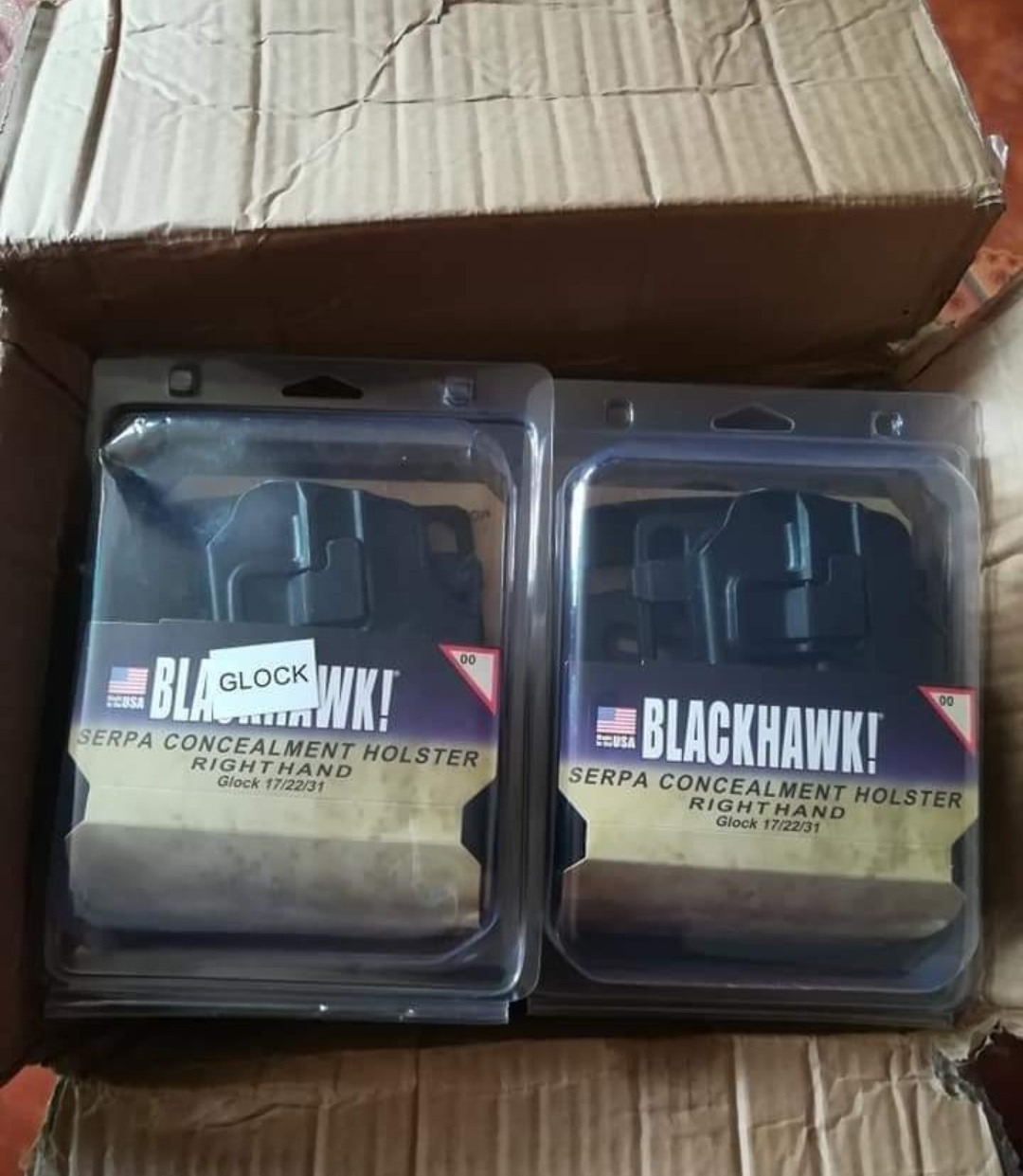 FUNDA POLIMERO BLACKHAWK P/ GLOCK 17/22/31