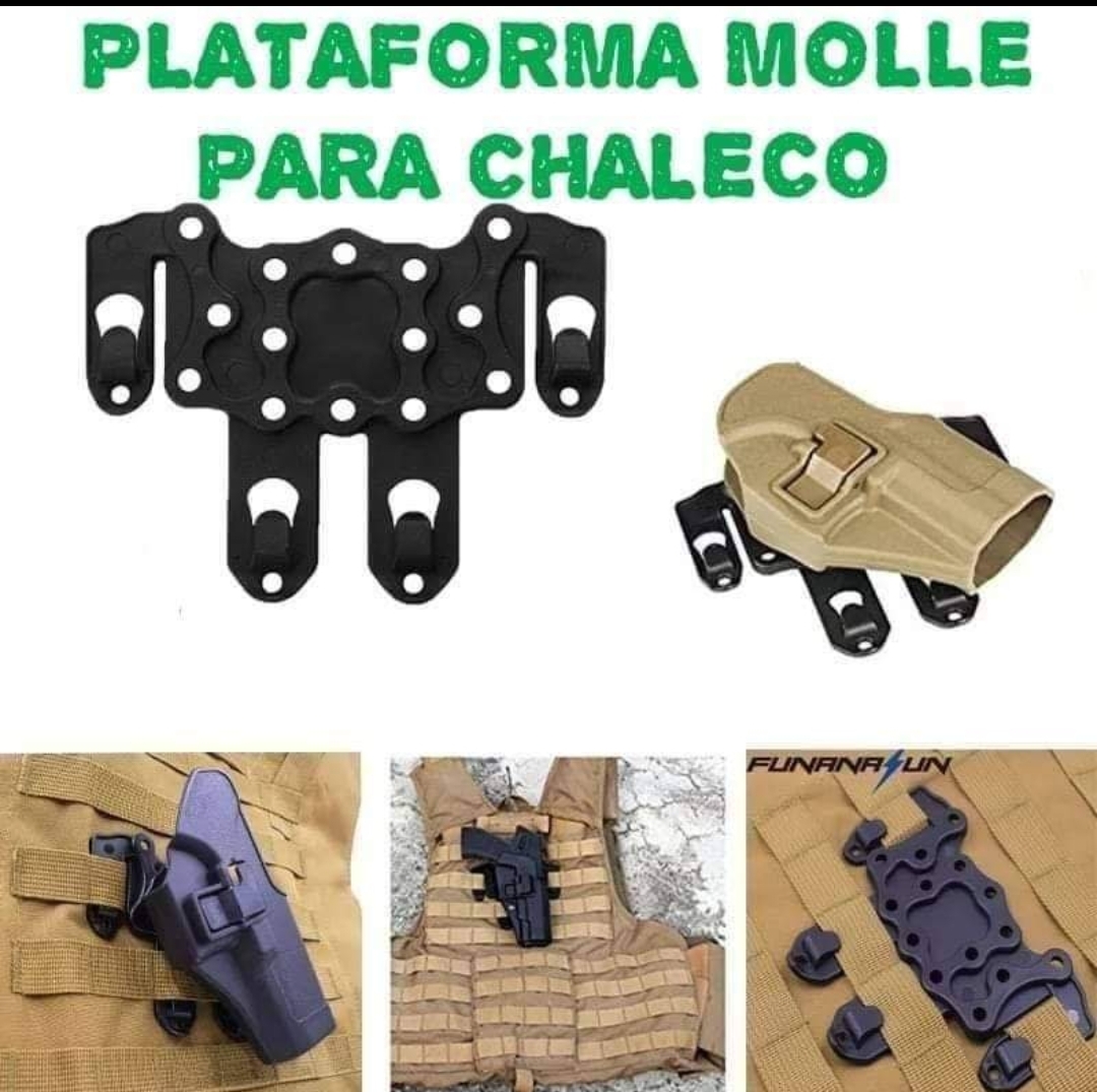 PLATAFORMA MOLLE P/ CHALECO