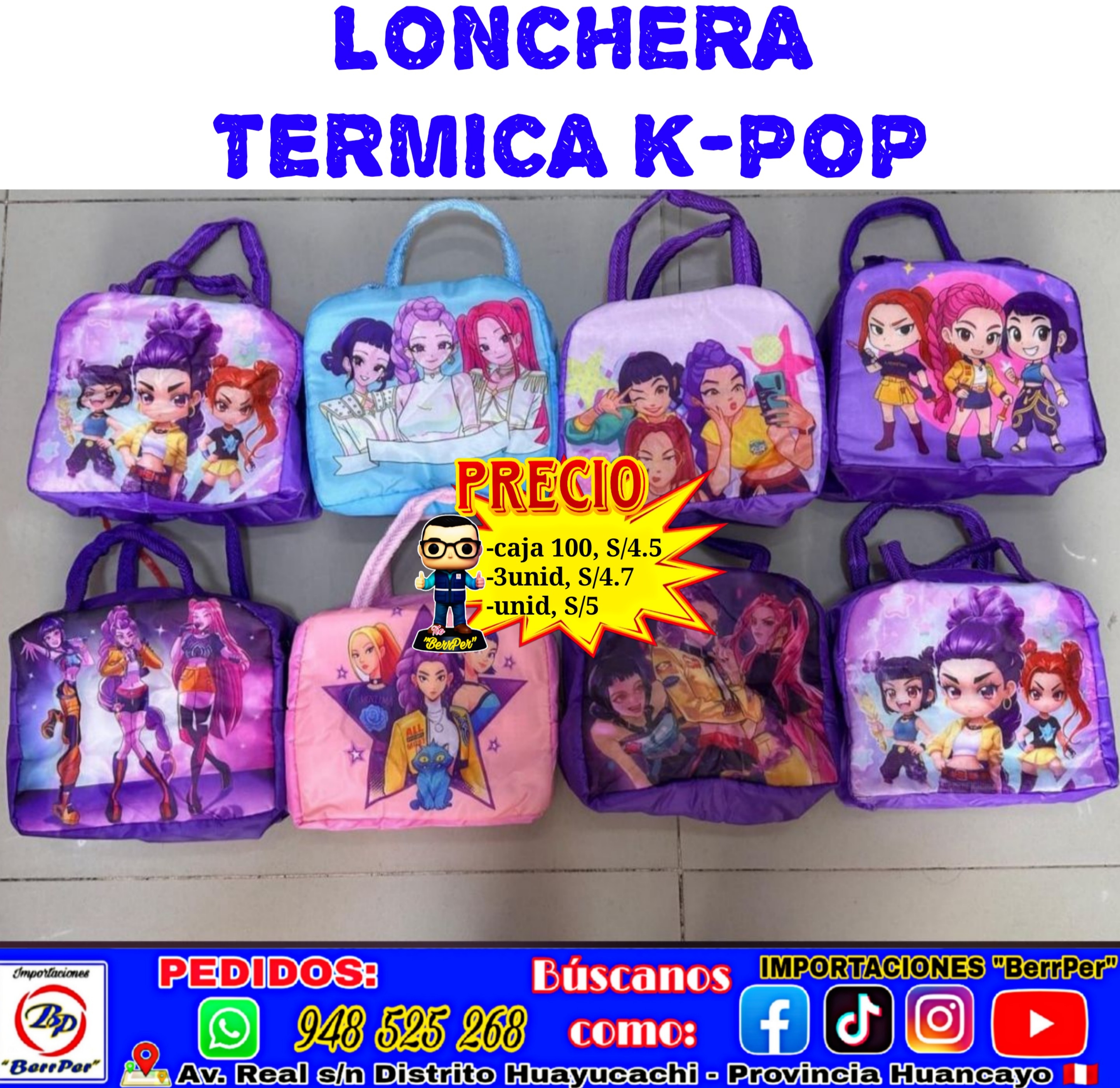 LONCHERA TERMICA K-POP