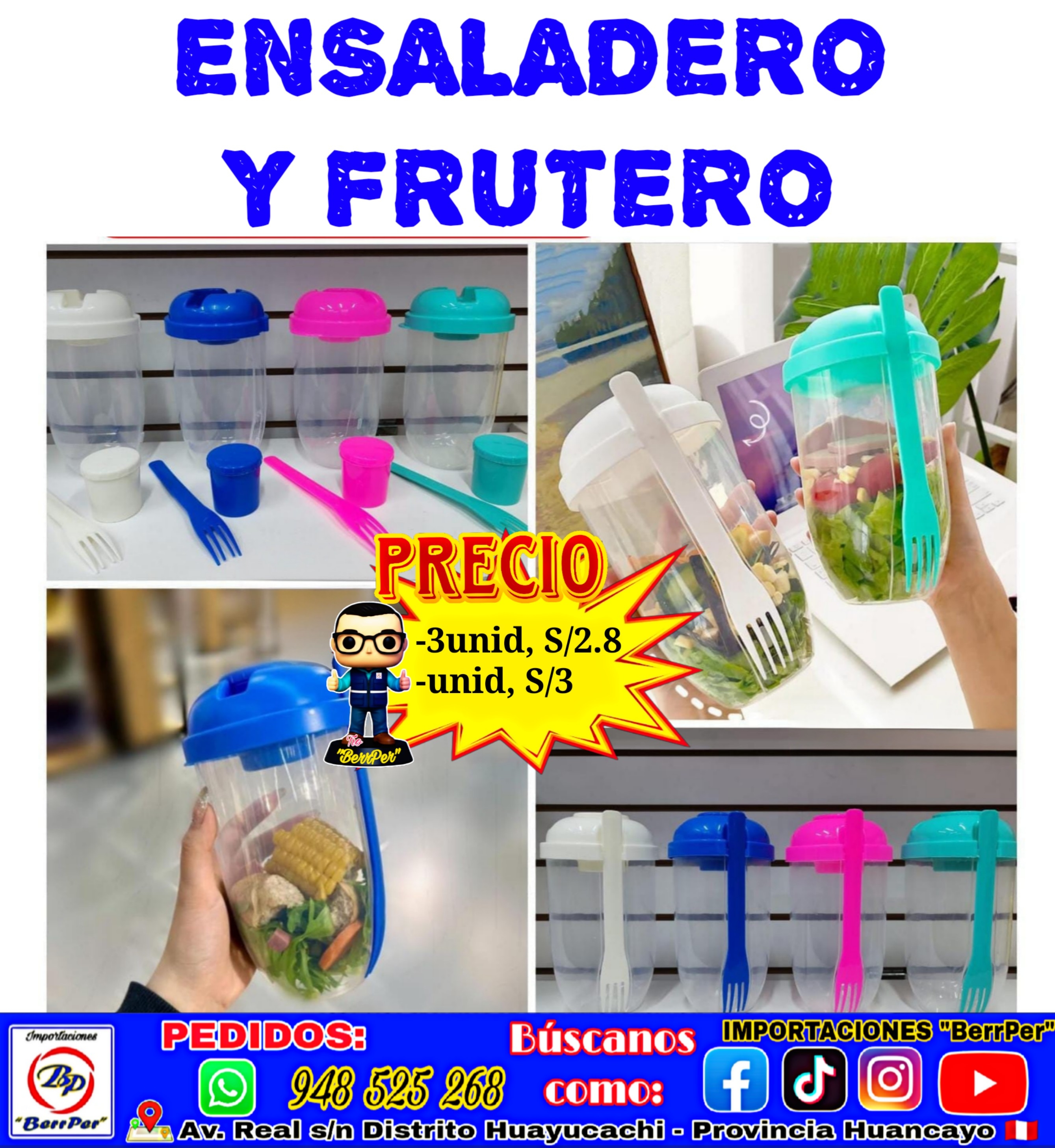 ENSALADERO Y FRUTERO