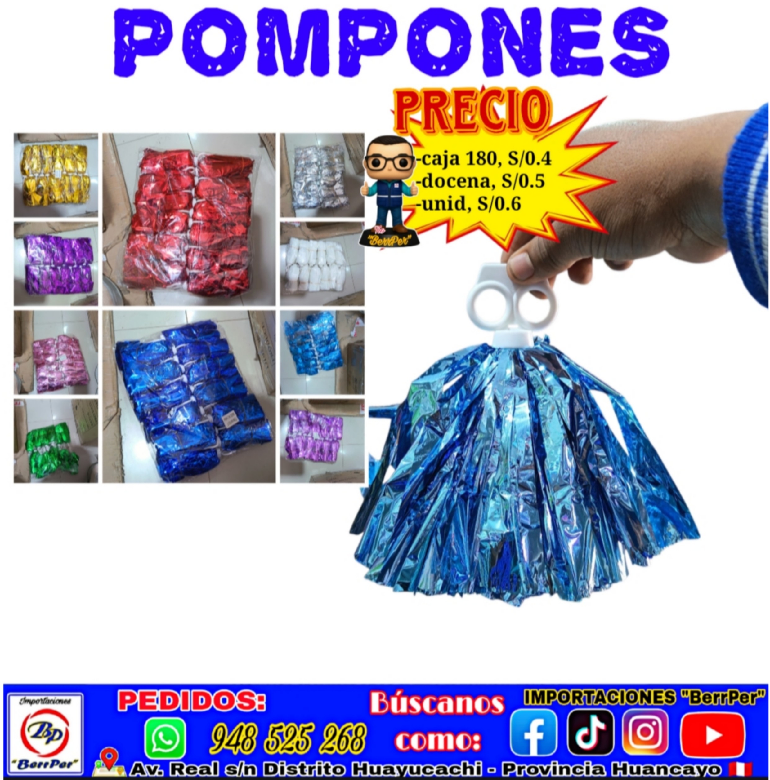 POMPONES