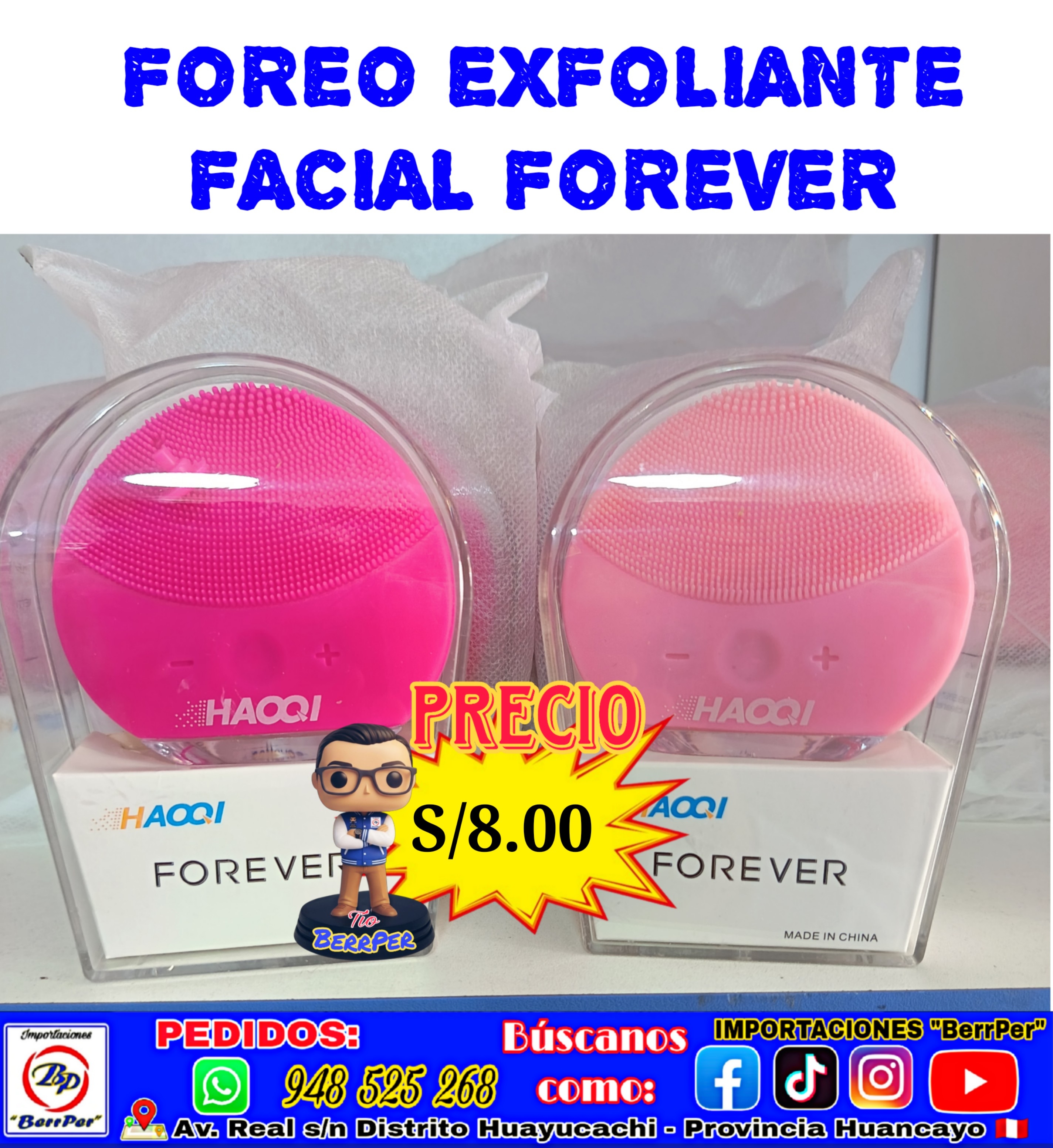 FOREO EXFOLIANTE FACIAL FOREVER