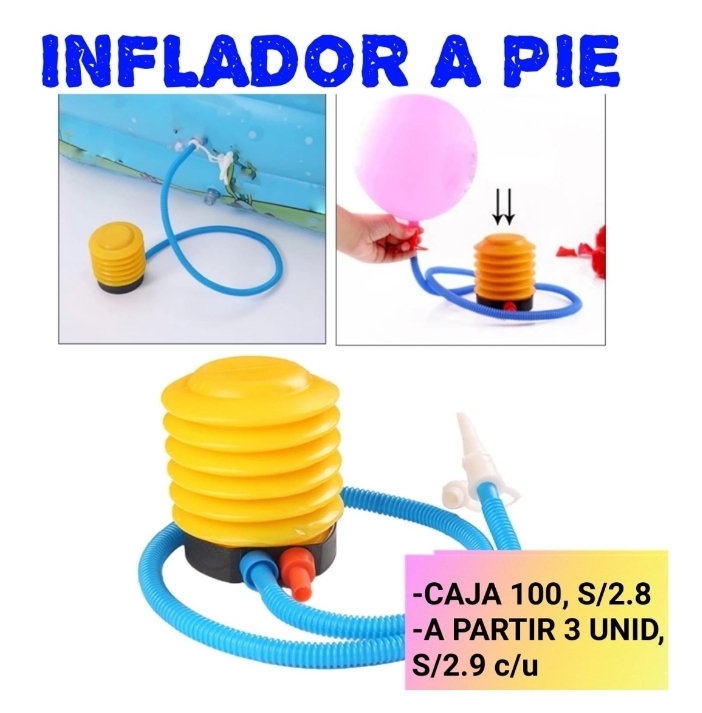 INFLADOR A PIE