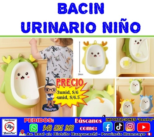 BACIN URINARIO NIÑO