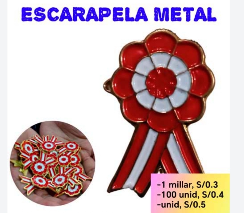 ESCARAPELA METAL