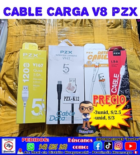 CABLE CARGA V8 PZX