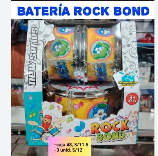 BATERIA ROCK BOND (New series)