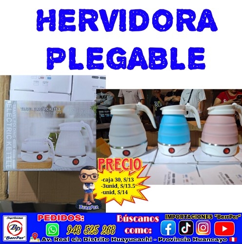 HERVIDORA PLEGABLE (electric kettle travel)