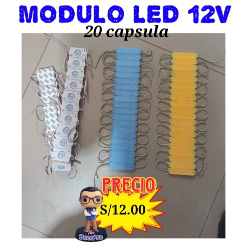 MODULO LED 12V (20 capsula)