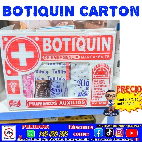 BOTIQUIN CARTON