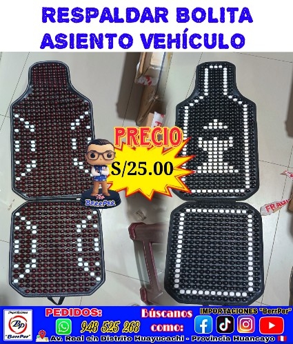 RESPALDAR BOLITA ASIENTO VEHÍCULO