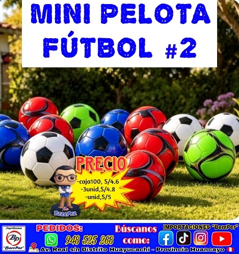 MINI PELOTA FUTBOL #2