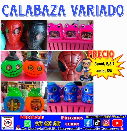 CALABAZA VARIADO
